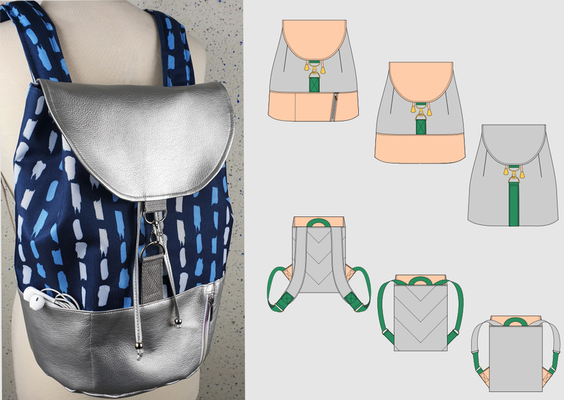 Rucksack Leni – Perfekt für Alltag und Shopping, 2 Größen image number 10
