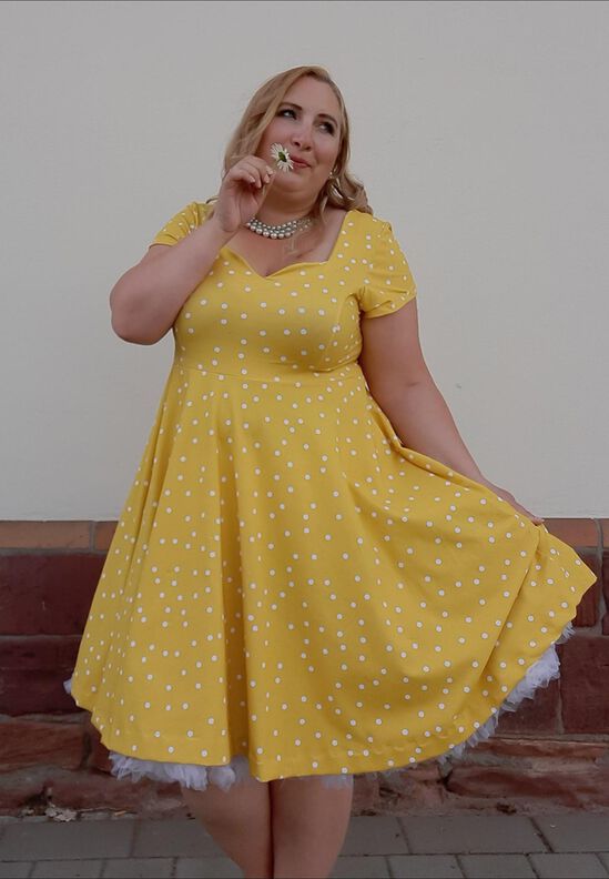 Vintage-Kleid Aurora mit Herzausschnitt image number 2