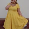 Vintage-Kleid Aurora mit Herzausschnitt thumbnail number 2