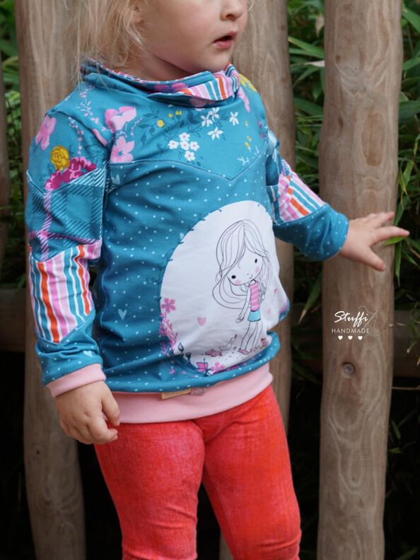Hoodie Mini Anneke & Annuk Gr. 80-122 inkl. Beamerdatei image number 3