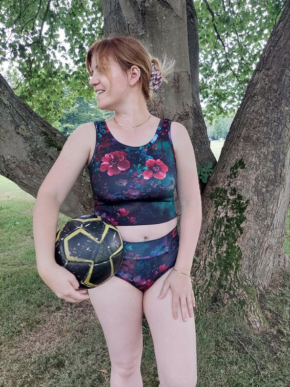 PDF-Schnittmuster: Crop-Bikini-Top-Anna Gr. 34 - 50 image number 9