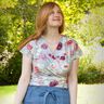 Shirt in Wickeloptik (34-56) LONDRA Schnittmuster thumbnail number 1