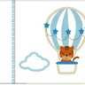 Ballon Tiere Stickdatei Kissen ITH thumbnail number 5