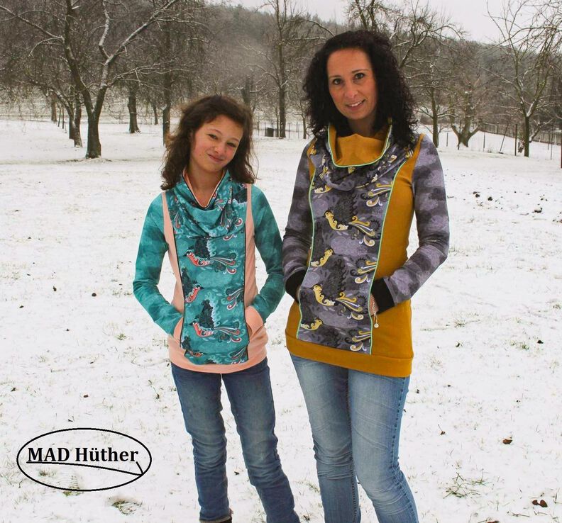 E-Book Damen Hoodie "Ronnja" Gr. 32-50 image number 4