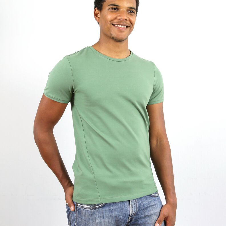 HERR BELA - Shirt mit schräger Seitennaht S-XXL image number 4