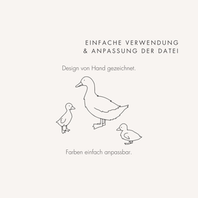 Plotter- und Laserdatei "GOOSE" SVG PNG