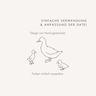Plotter- und Laserdatei "GOOSE" SVG PNG thumbnail number 2