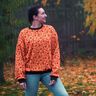 XXL Oversized Shirt nähen Damen Winter warm Pullover thumbnail number 4