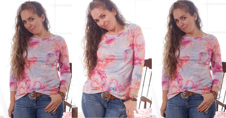 Lucia Denim Longsleeve: d. Serie: "ohne Gedöns": ebook 34-54 image number 8