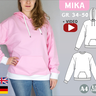 Mika Oversize Hoodie & Sweater  BU 80-116 A4 + A0 thumbnail number 9