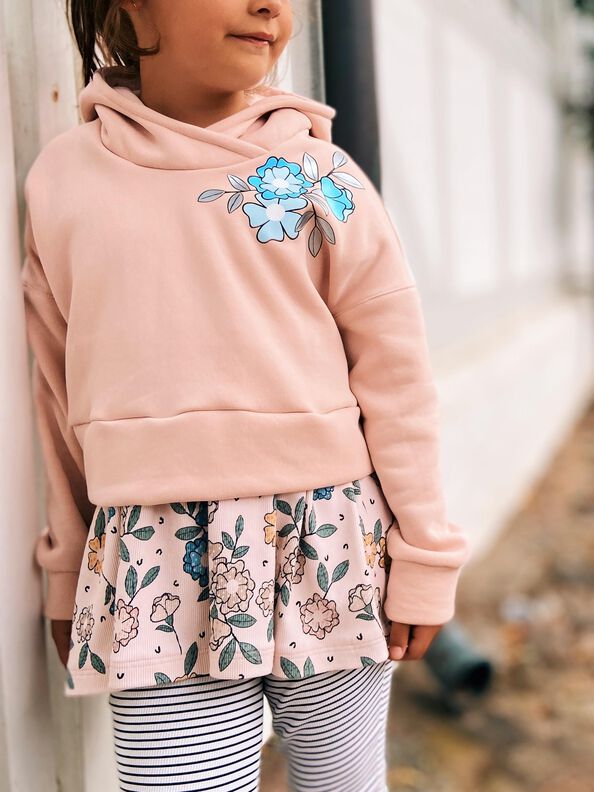 Macadamia Oversize Sweater + Hoodie für Kinder Gr. 74 - 164 image number 3