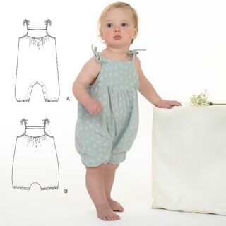 NELE Schnittmuster Mädchen Baby/Kleinkind  Overall/Jumpsuit 
