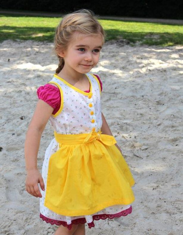 Dirndl "RESI"  Gr 62-104 mit Bluse image number 7