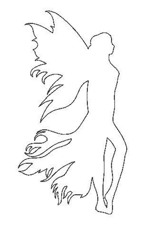 Fee Elfe Doodle Stickdatei 10 Motive in 6 Größen image number 3