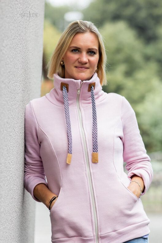 Sweatjacke Damen Schnittmuster Gr. 32-58 - MANUC #131 image number 6