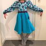 Milana Kinder Kleid mit Puffärmeln Größe 86-158, A4+A0 thumbnail number 2