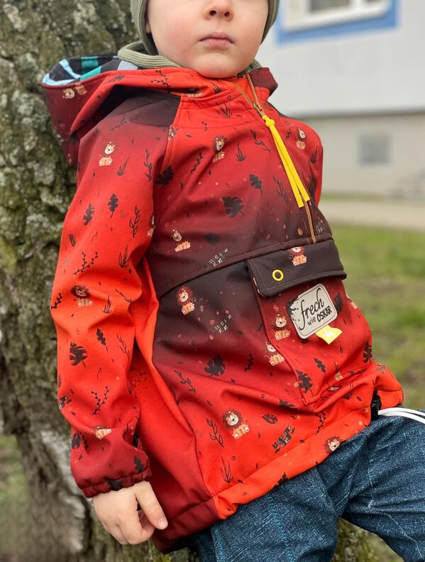 Windbreaker Vindjakke Mini Gr. 80-116 beamerfähig image number 7