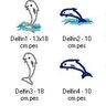 Stickdatei Delfin Delphine thumbnail number 4