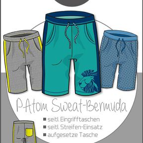 Ebook Sweat Bermuda Hose PaTom Herren Gr. XS - XXXL