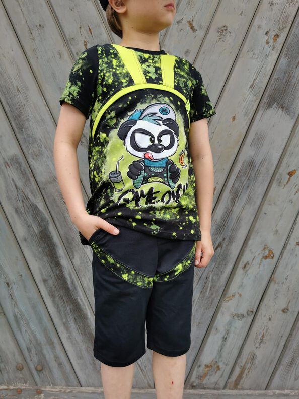 El Verano T-Shirt & kurze Hose für Kinder Gr. 80 - 158 image number 4