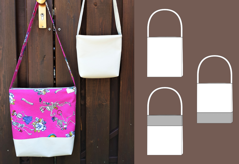 Tasche Mareike – 2 Größen und 3 Modelle Anfängerfreundlich image number 7