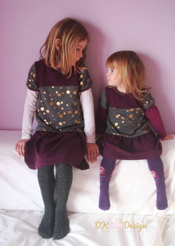 *Little Diva 2.0*Jessy Sewing Hoodiekleid Kleid 74-152 image number 8