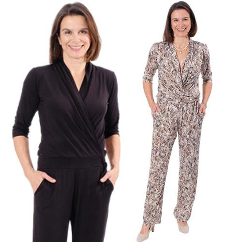 Jumpsuit "HAZEL" Nähanleitung und Schnitt Gr. 158 - 46 image number 1