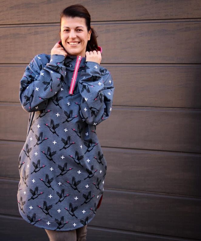 Hoodie/Pullover GINOSA Gr. 32-56 Ebook Schnittmuster image number 3