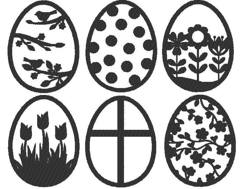 Osterei Stickdatei - Ostern Ei image number 10