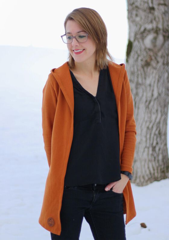 Cardigan Strikkekram Strickjacke Damen Gr. 32-50 image number 7