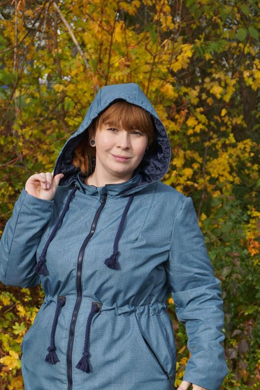 Parka WINNEKE Gr. 34-52 PDF-Schnitt A4, A0, Anleitung image number 6