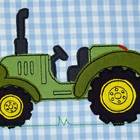  Doodle Traktor Stickdatei 