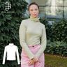 Rollkragen Pullover Schnittmuster für Damen, XS-XXXL thumbnail number 1