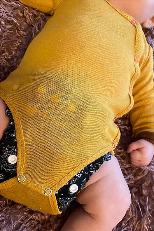 Pusteblume für Wolle-Seide: Body für Babys und Kinder image number 6