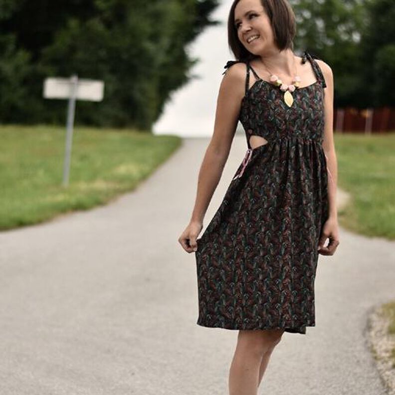 Sommerkleid "Sommerlotte" mit Cut-Outs Gr.34-48 image number 1