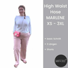Basic High Waist Hose MARLENE Ladies Größe 34 – 52 thumbnail number 2