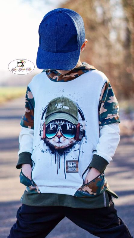 Hoodie junior Mikael Gr. 122-176 inkl. Beamerdatei image number 3
