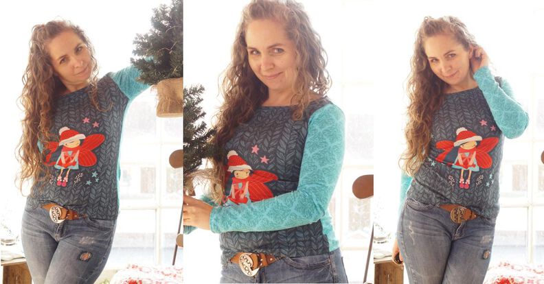 Lucia Denim Longsleeve: d. Serie: "ohne Gedöns": ebook 34-54 image number 7