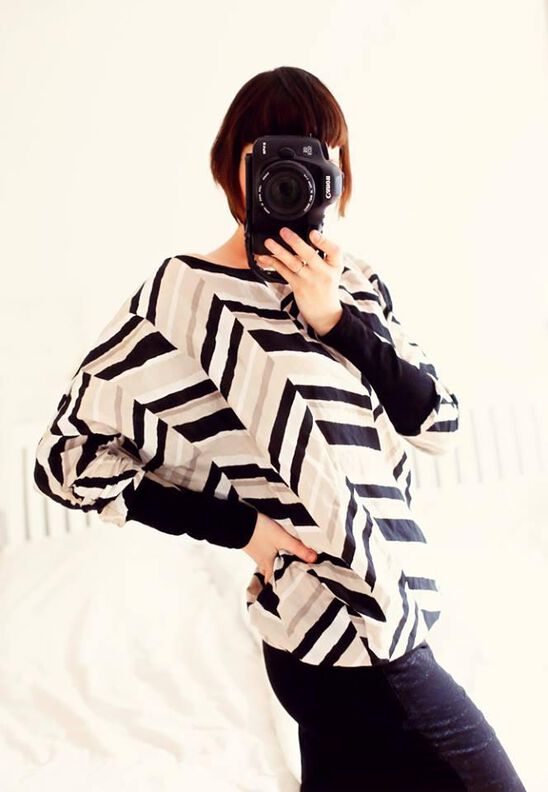 Fledermaus-Kleid, Shirt (XS-XXL) GULA Damen Schnittmuster image number 6