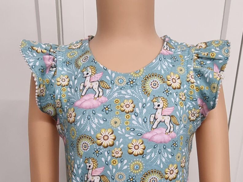 Back 2 Basic Summer Dress Sommerkleid 104 - 164 inkl. A0 image number 5