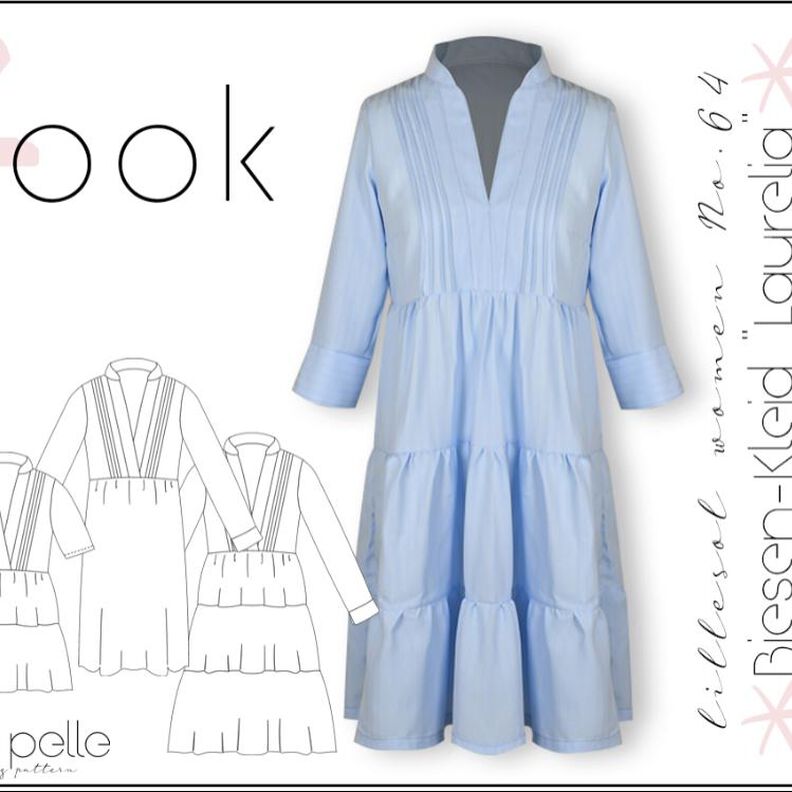Ebook lillesol women No.64 Biesen-Kleid Laurelia image number 1
