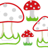 Stickdatei - Fliegenpilz Pilz thumbnail number 5