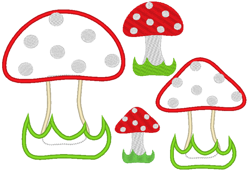 Stickdatei - Fliegenpilz Pilz image number 5