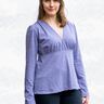 Selina Shirt mit Kräuselungen V-Ausschnitt BU 80-116, A4+A0 thumbnail number 2