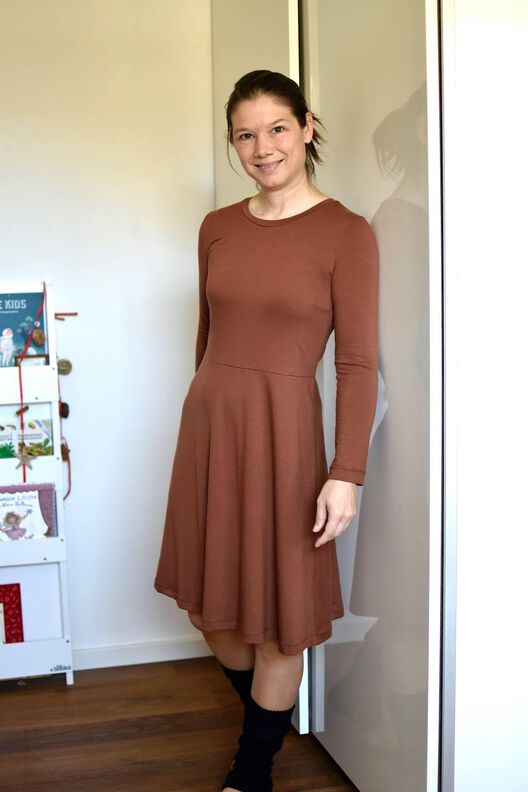 Jerseykleid (32-56) PETROLINA Damen Kleid Schnittmuster image number 10