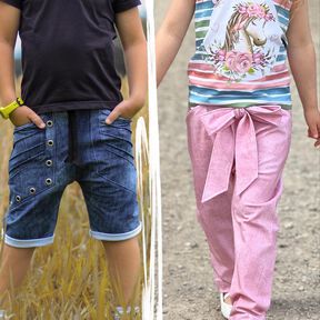 lovely baggy pants 110-164 Hose Shorts Biesen Schleife