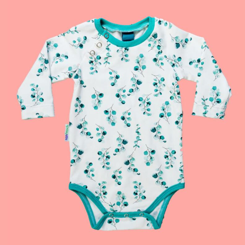 Baby Body mit Raglanärmeln kurz oder lang CERIA ♥ Gr. 56-98 image number 1