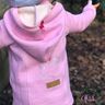 Sweatjacke Signore mit Kapuzenerweiterung FunkelRosa thumbnail number 10