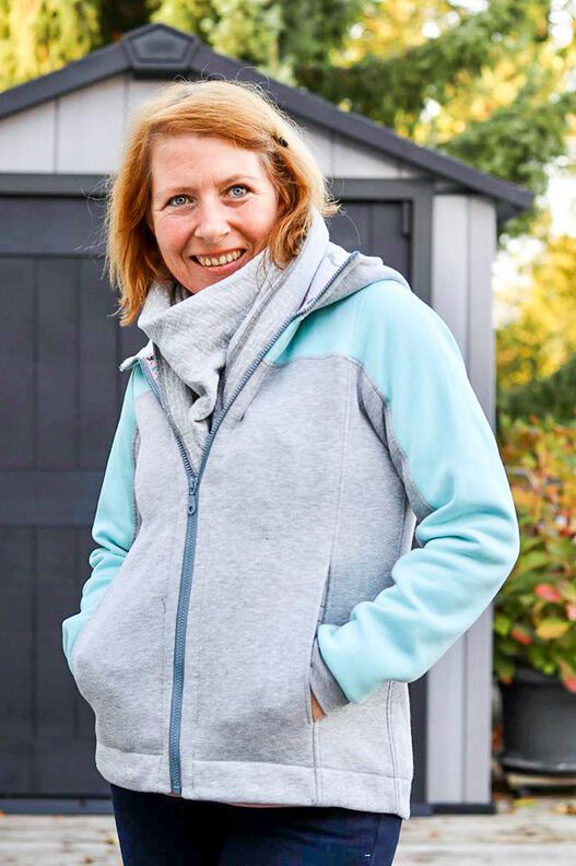 Fleecejacke Damen Schnittmuster Gr. 32-58 - mein PEDRO #79 image number 5