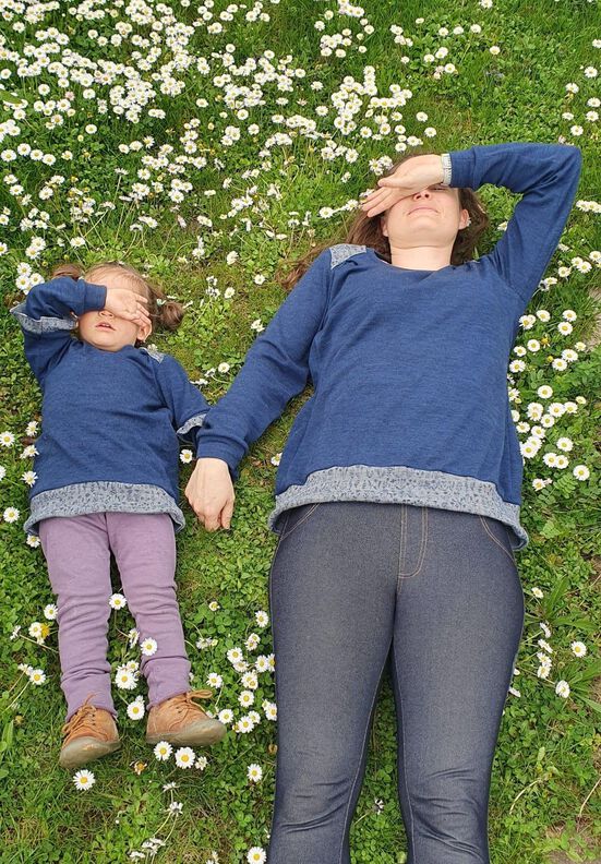 Doppelschnitt "MissMini" & "MissMara" Kinder-&Damenpullover image number 5
